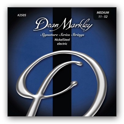 Струны для электрогитары DEAN MARKLEY Струны электро, 7 струн, Nickelsteel Electric™ '2505C Signature Series MED7, 11-60, никелированная сталь
