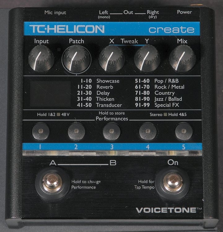 Вокальный процессор t.c.electronic VoiceTone Create