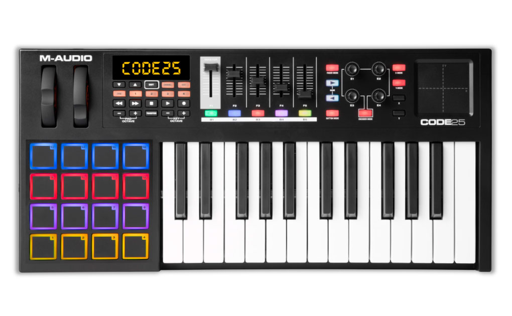 MIDI-клавіатура M-Audio Code 25 Black
