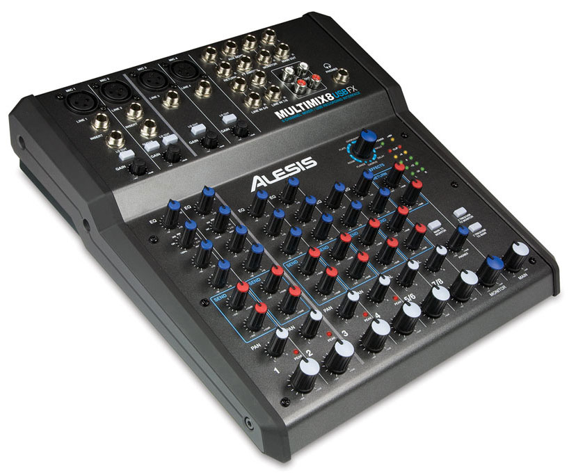 Мікшерний пульт ALESIS MULTIMIX 8 USB FX