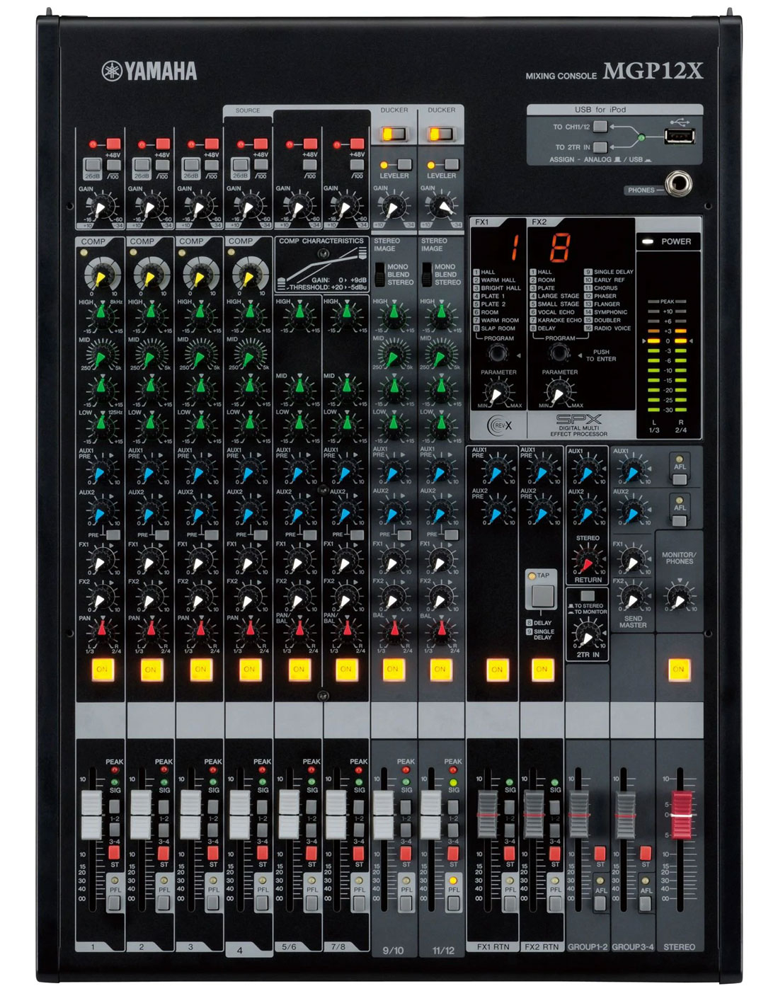 Мікшерний пульт YAMAHA MGP12X