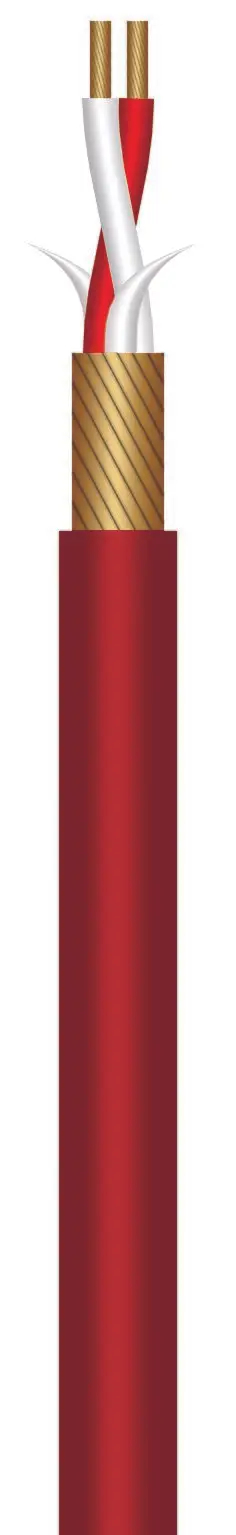 Микрофонный кабель MC002-RD Roxtone Микрофонный кабель симметричный, диаметр 6 мм, 2 x 0.22 мм