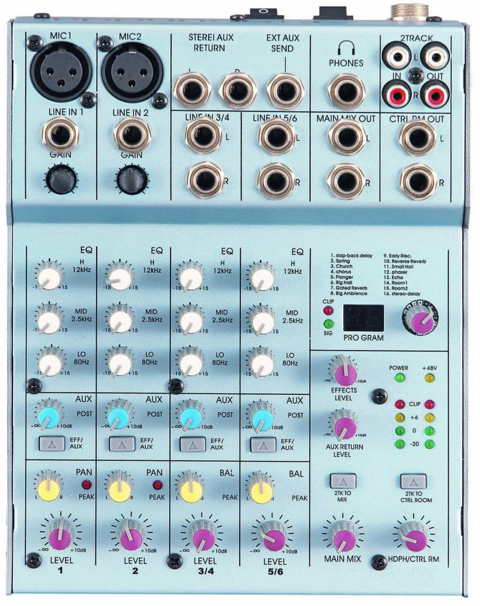 Микшерный пульт JB sound A6