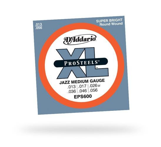 Струна для електрогітари D&#039;ADDARIO EPS600 XL ProSteels Jazz Medium