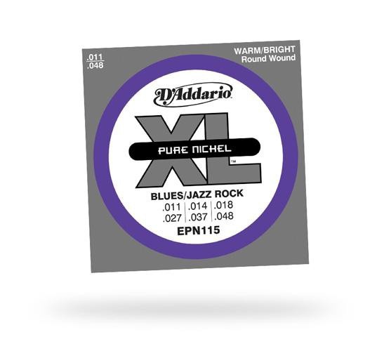 D&#039;ADDARIO EPN115 XL Pure Nickel Blues/Jazz Rock