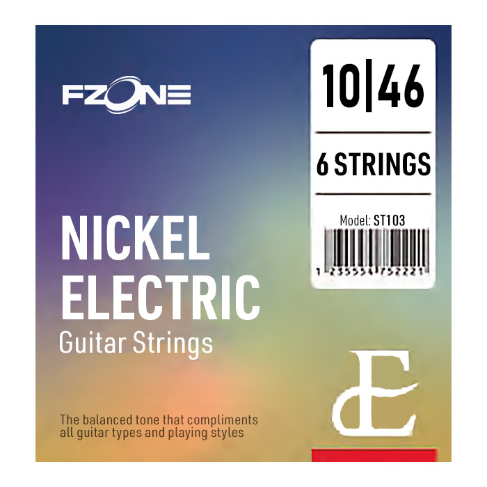 Струни для електрогітари FZONE ST103 ELECTRIC NICKEL (10-46)