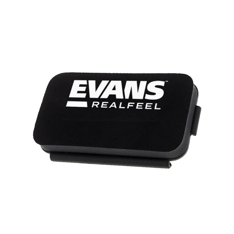 Пед RealFeel для кріплення до педалі бас-барабана EVANS RFBASS REAL FEEL BASS PAD