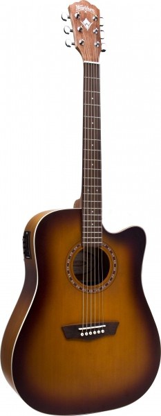 Акустическая гитара Washburn WD7 SCEATBM