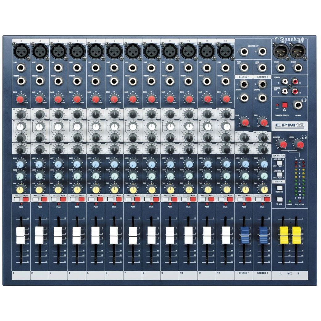 Микшерный пульт SOUNDCRAFT EPM12