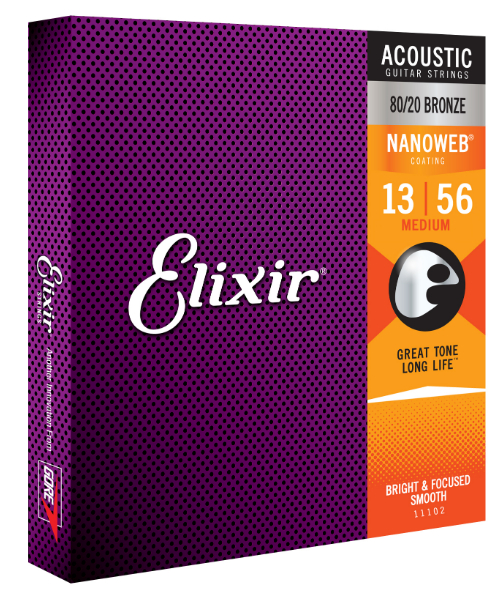 Струны для акустической гитары Elixir AC NW M