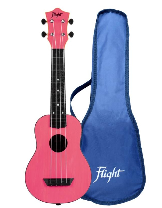 Гавайская гитара Укулеле Flight TUS35PK Travel soprano