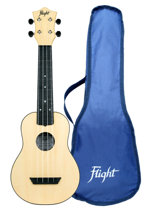 Гавайська гітара Укулеле Flight TUS35NA, Travel soprano