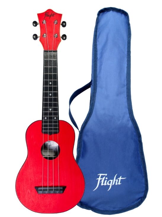 Гавайська гітара Укулеле Flight TUS35RD, Travel soprano