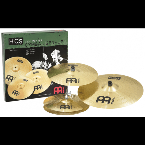 Комплект тарілок Meinl HCS HCS141620+MCM (H14&quot;, C16&quot;, R20&quot; + демпфери)