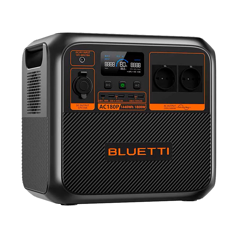 Станция резервного питания BLUETTI AC180P Portable Power Station | 1800W 1440Wh