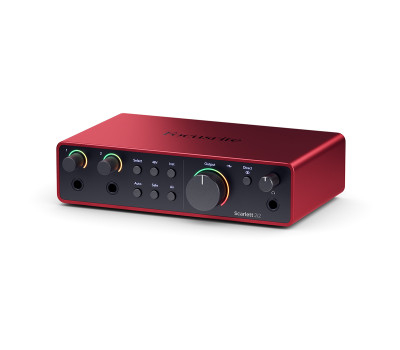 Звукова карта FOCUSRITE Scarlett 2i2 4th Gen Аудиоинтерфейс