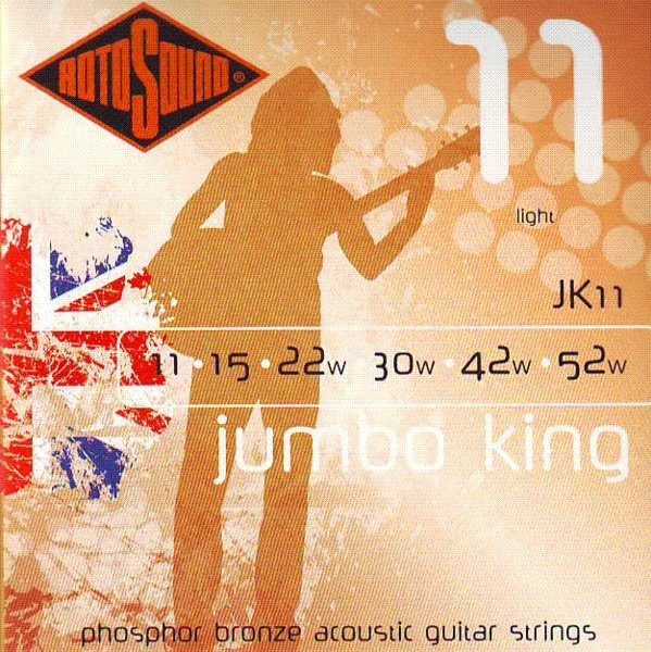 Струны для акустической гитары ROTOSOUND JK11