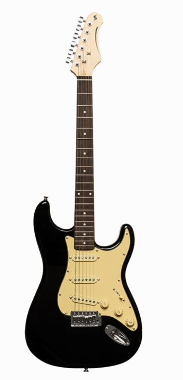 Электрогитара STAGG SES-30 BK