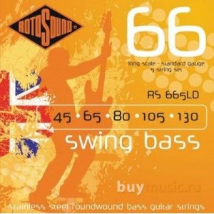 Струны для бас-гитары ROTOSOUND RS665LD