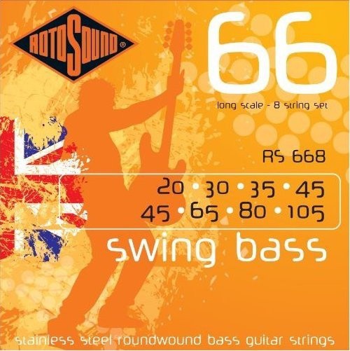 Струны для бас-гитары ROTOSOUND RS668
