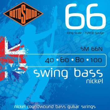 Струни для бас-гітари ROTOSOUND SM66N