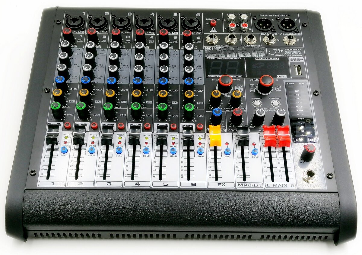 Мікшерний пульт Мікшерний пульт JB Sound JB-600DSP