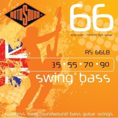 Струны для бас-гитары ROTOSOUND RS66LB