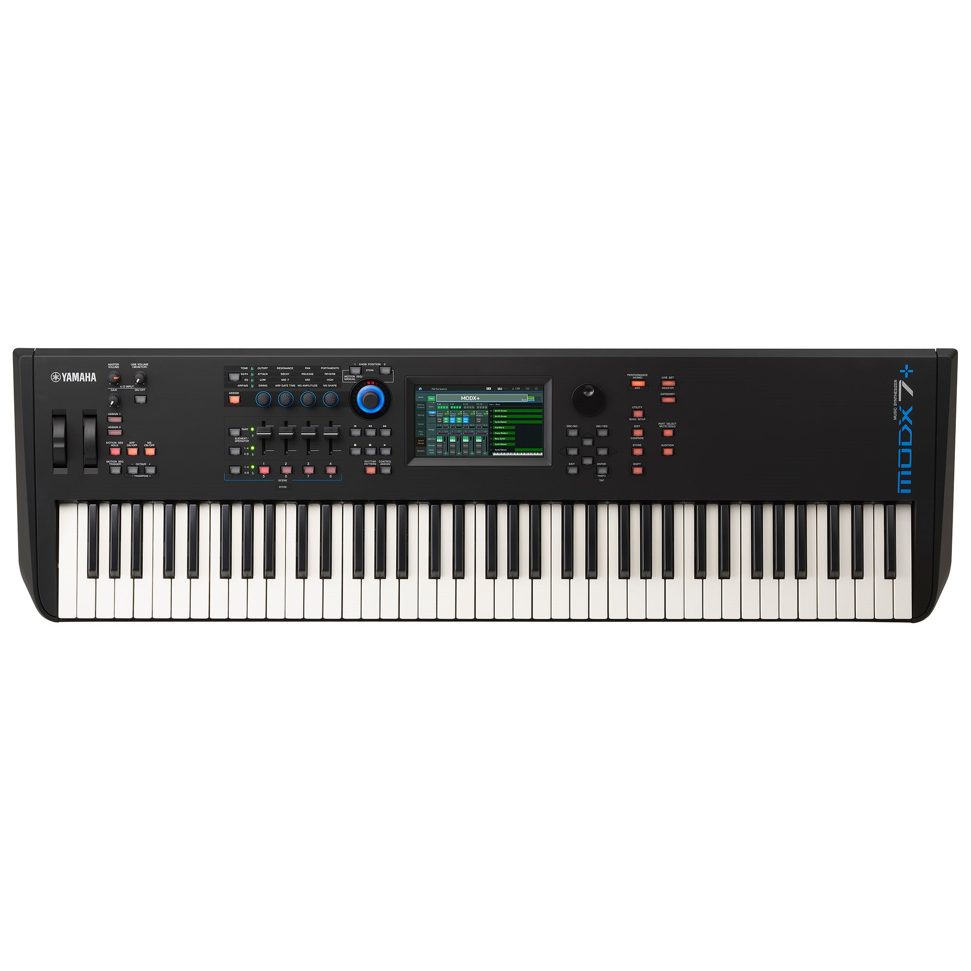 Профессиональный синтезатор YAMAHA MODX7+