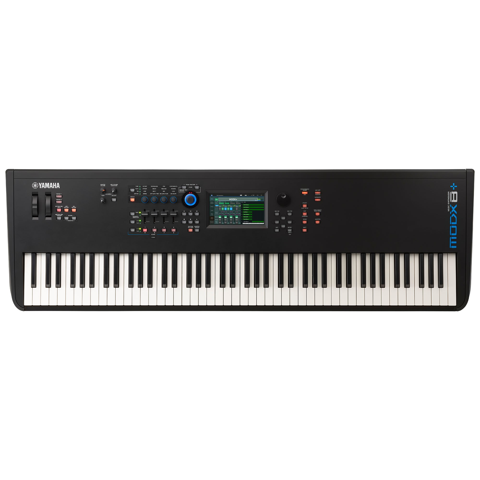 Профессиональный синтезатор YAMAHA MODX8+