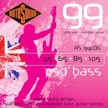 Струны для бас-гитары ROTOSOUND RS99LDG
