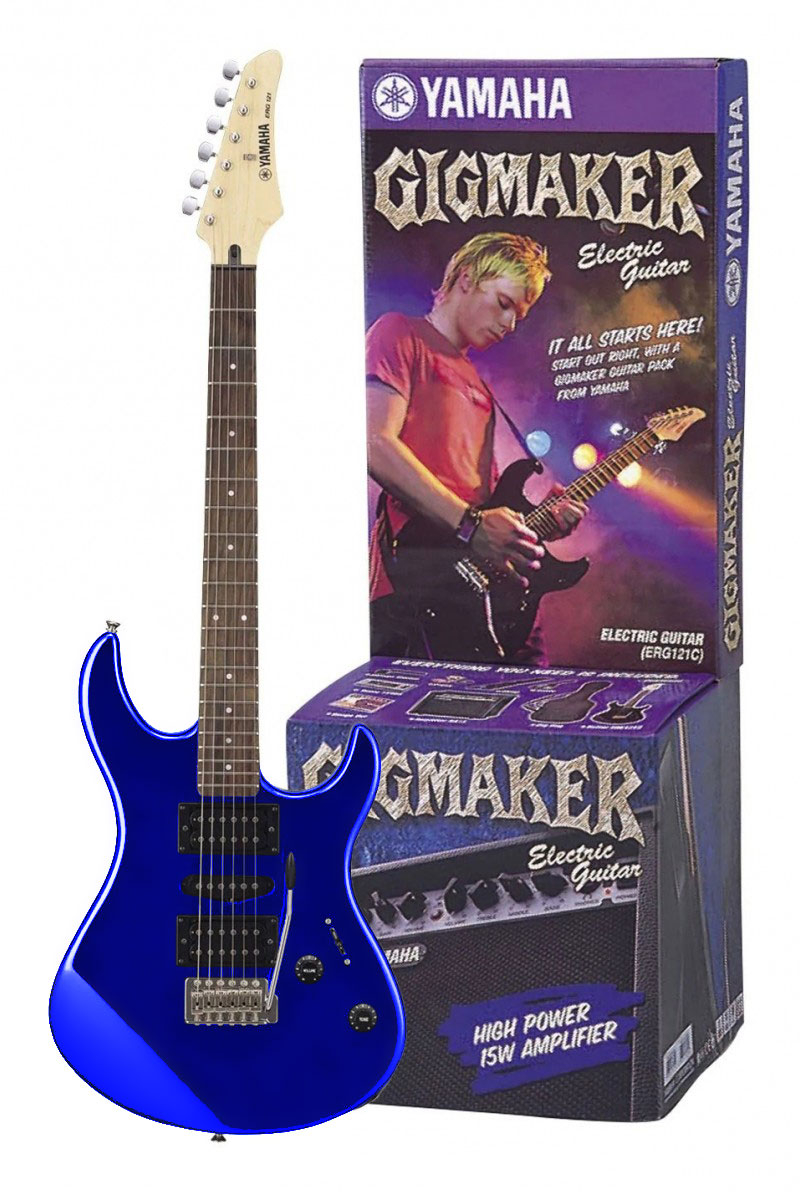 Набор для гитариста YAMAHA GIGMAKER ERG121 GPII (Metallic Blue)