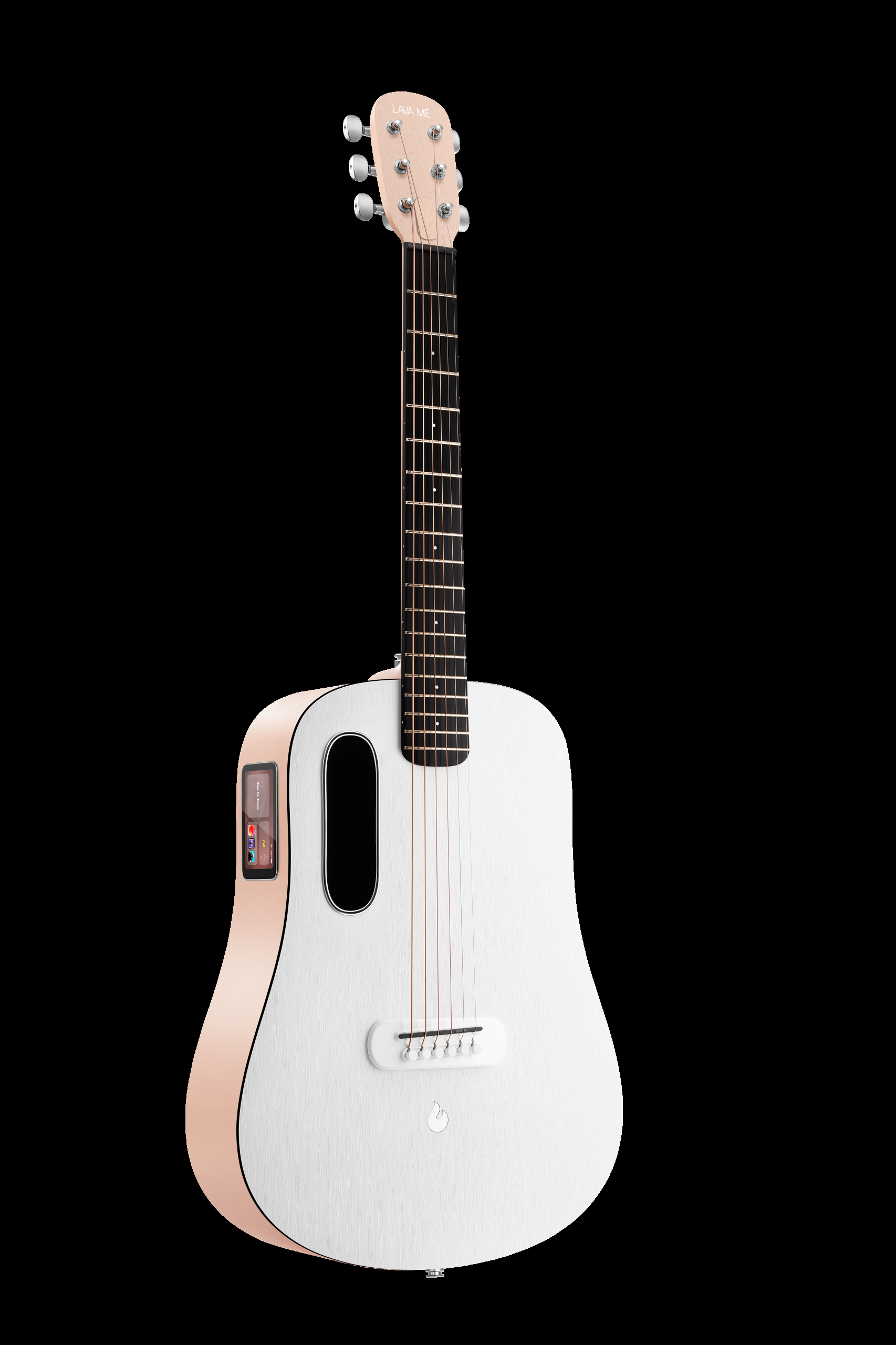 Трансакустична гітара Lava Me play (36&quot;) Light Peach / Frost White (Lite Bag)