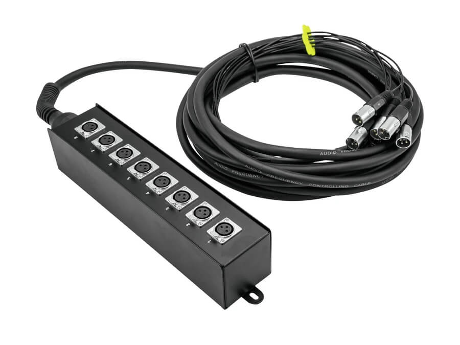 Мультикор OMNITRONIC Multicore Stagebox MUS-810 8IN (10 метрів)