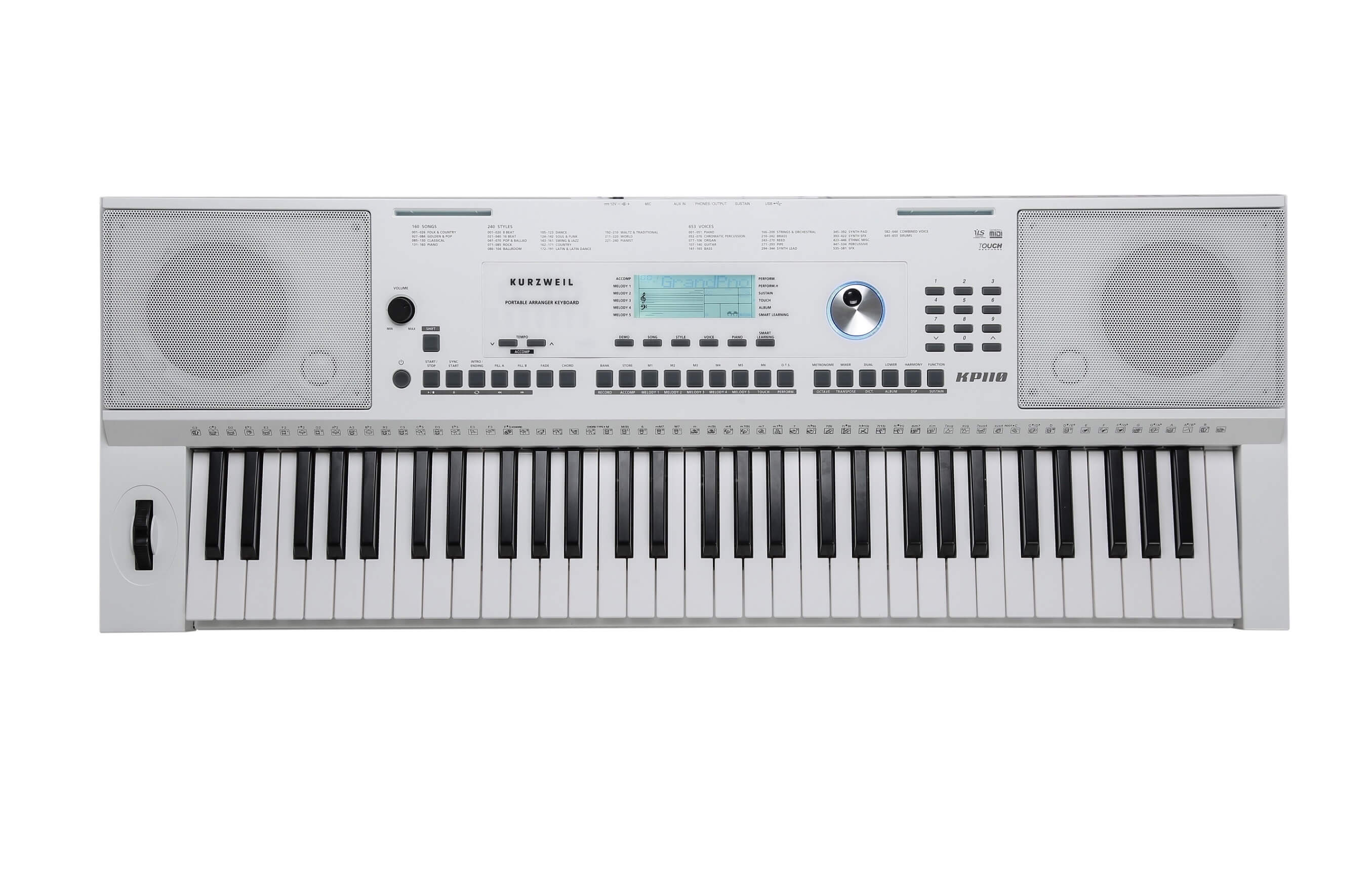 Синтезатор Kurzweil KP110 WH