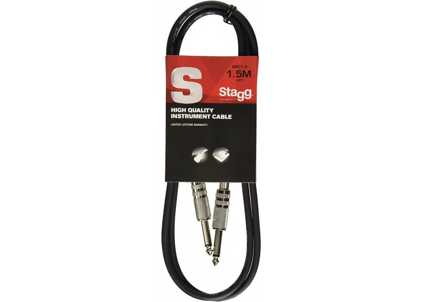 Инструментальный кабель Stagg SGC1,5