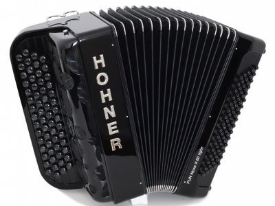 Акордеон Fun Nova II 80 Hohner(А-7002) BK B-S Stepped