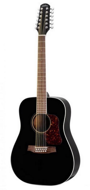 Электроакустическая гитара WALDEN CD552EB/W
