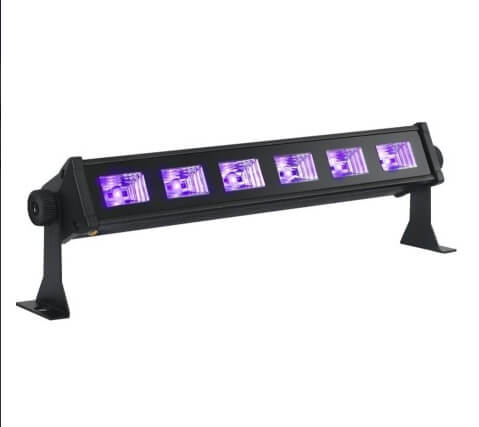 Световой прибор ультрафиолет LEDUV прибор New Light LEDUV-6 6*3W