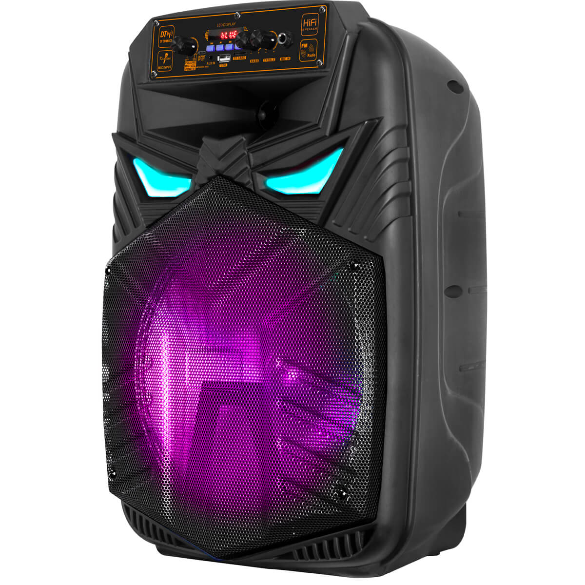 BIG12ALIEN usb/mp3/fm/bt + Шнуровий мікрофон