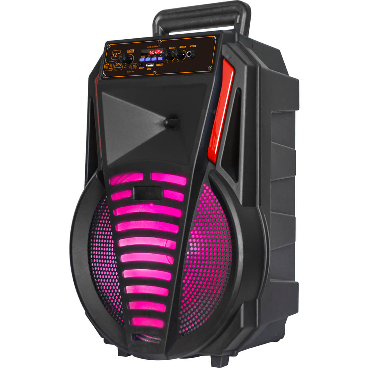 BIG12PREDATOR usb/mp3/fm/bt + Шнуровий мікрофон