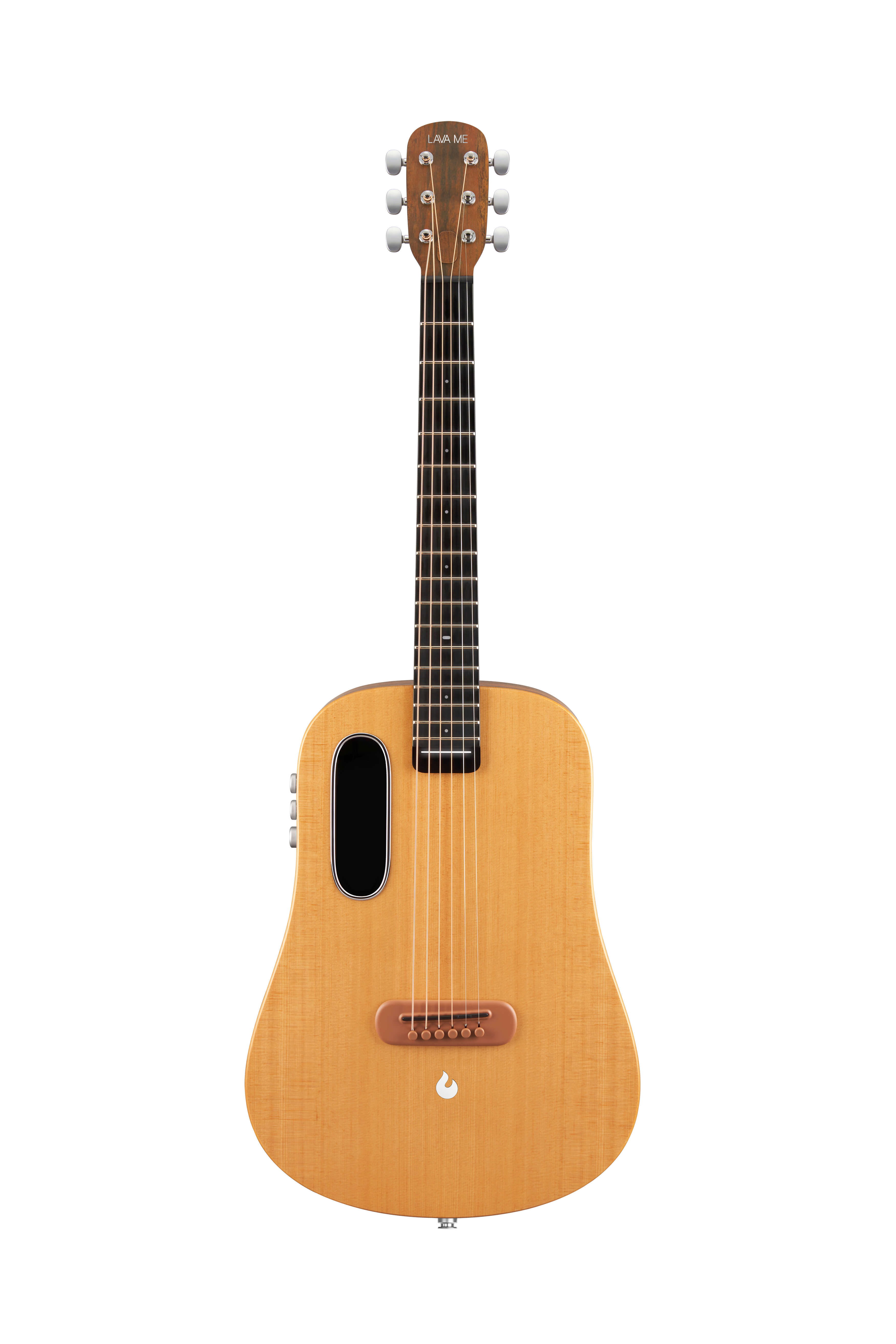 Трансакустическая гитара LAVA MUSIC LAVA ME Air Spruce Woodgrain Brown & Burlywood