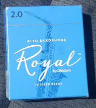 Трость для альт саксофона RICO Rico Royal - Alto Sax #2.0 - 10 Box