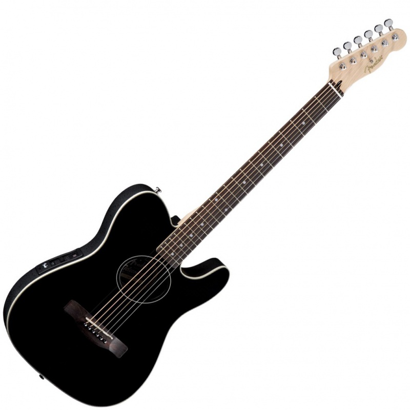 Электроакустическая гитара Fender TELECOUSTIC BLACK