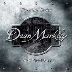 Струны для  бас-гитары DEAN MARKLEY 2604A Nickelsteel Bass ML