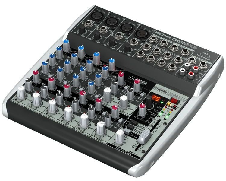 Микшерный пульт Behringer XENYX QX1202USB