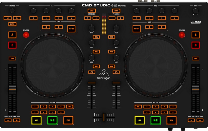 DJ-контроллер Behringer CMD STUDIO 4A