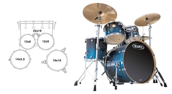 Ударная установка MAPEX MR5295