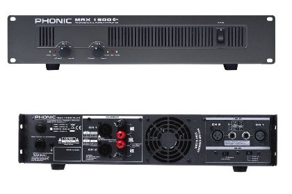 Усилитель мощности Phonic MAX1500 PLUS