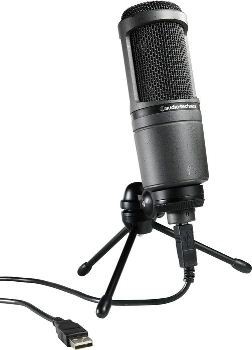 Студийный микрофон Audio-technica AT2020USB