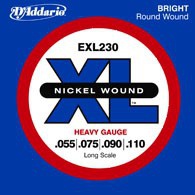 Струны для бас-гитары D&#039;ADDARIO EXL230 XL Heavy 4str